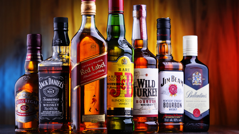 types of whiskey